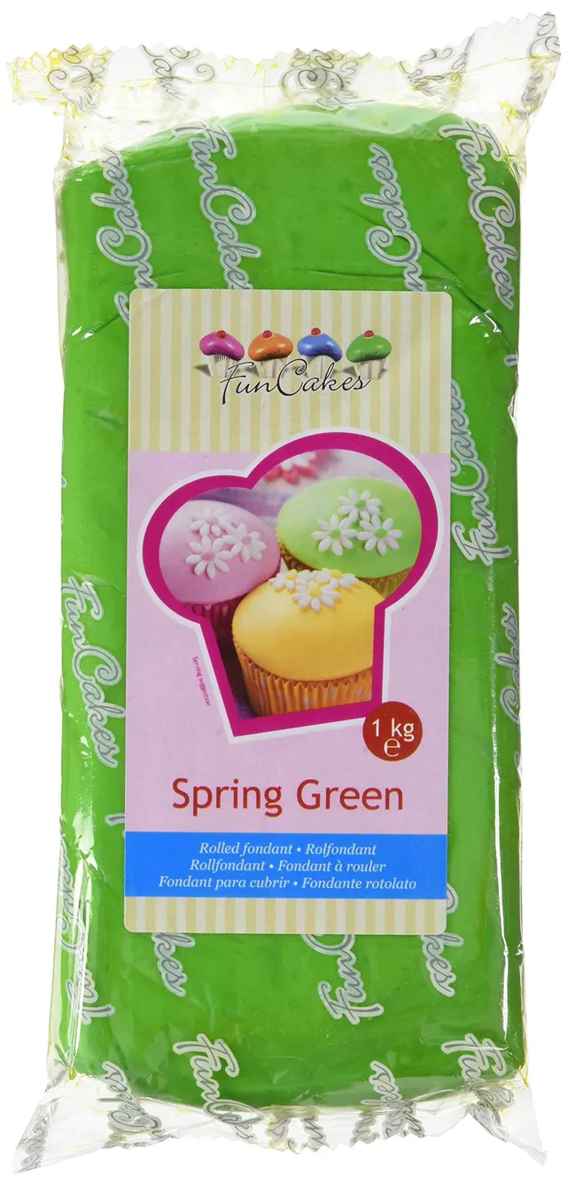 funcakes-p-te-sucre-vert-printemps-1-kg-vanille image 1
