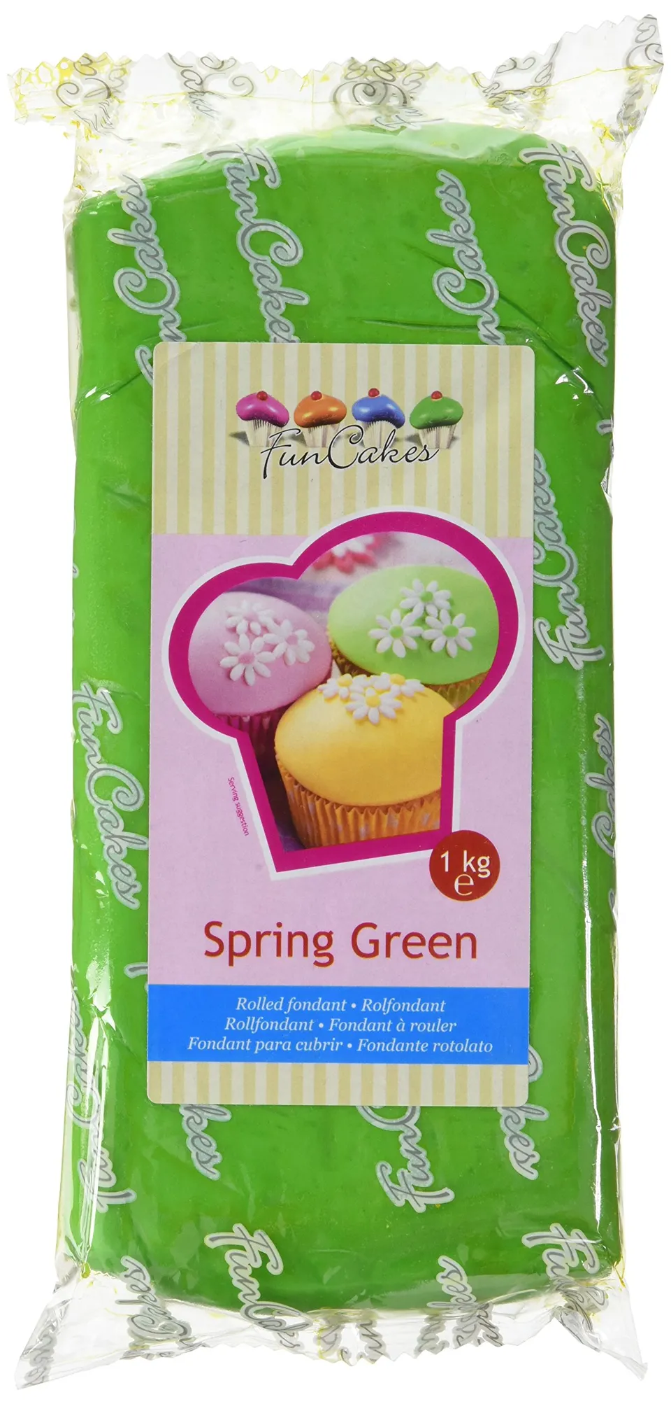 funcakes-p-te-sucre-vert-printemps-1-kg-vanille image 1