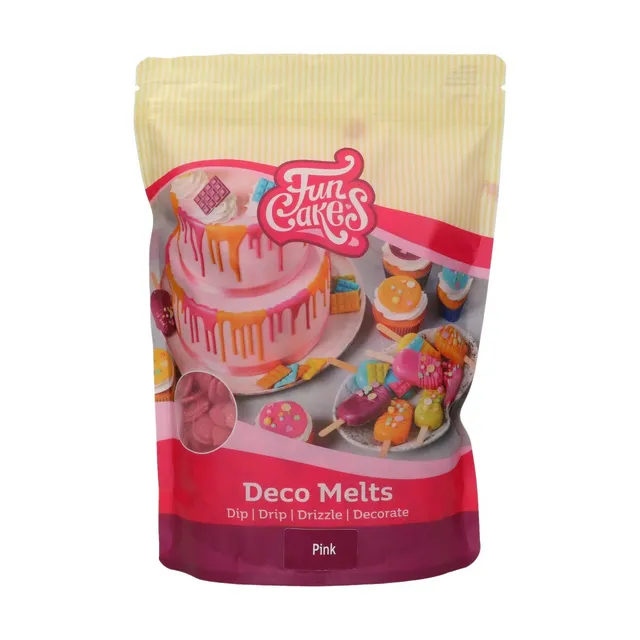 funcakes-deco-melts-pastilles-fondre-roses-1-kg image 1