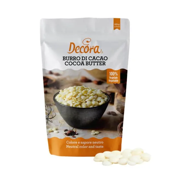 decora-bake-cook-beurre-de-cacao-pur-pastilles-160g image 1
