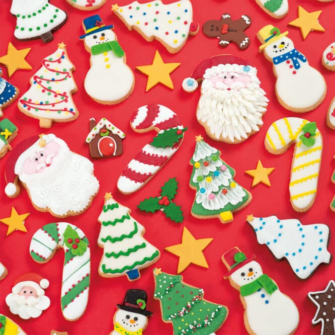 decora-bake-cook-emporte-pi-ces-sapin-bonhomme-neige-lot-2 image 2