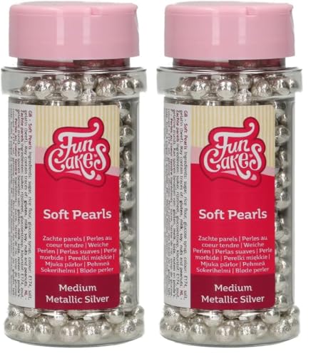 funcakes-3d-sprinkle-medley-perles-sucre-argent-2x55-g image 4
