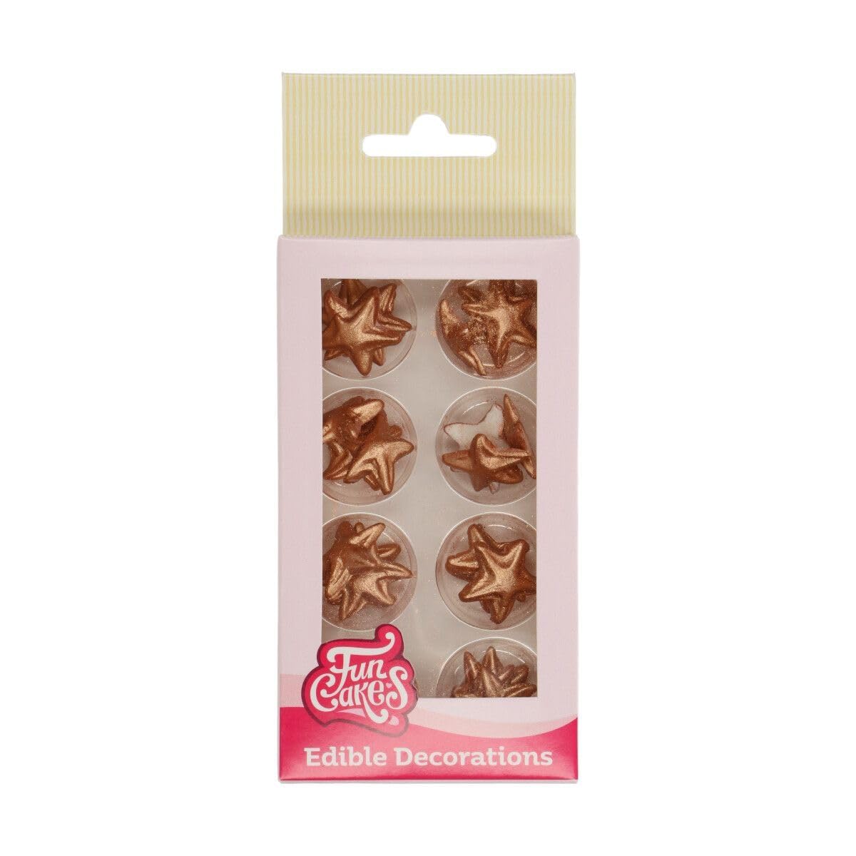 funcakes-d-corations-sucre-toiles-bronze-or-24-pcs-sans-gluten image 1