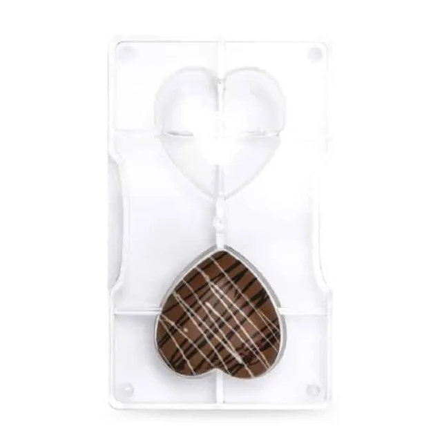decora-bake-cook-cuore-medio-moule-chocolat-c-ur-2-cavit-s image 1