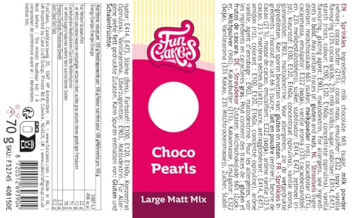 funcakes-glaze-topping-choco-pearls-large-matt-mix-155-g image 4
