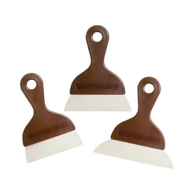 decora-bake-cook-spatule-racloir-inox-manche-plastique image 1