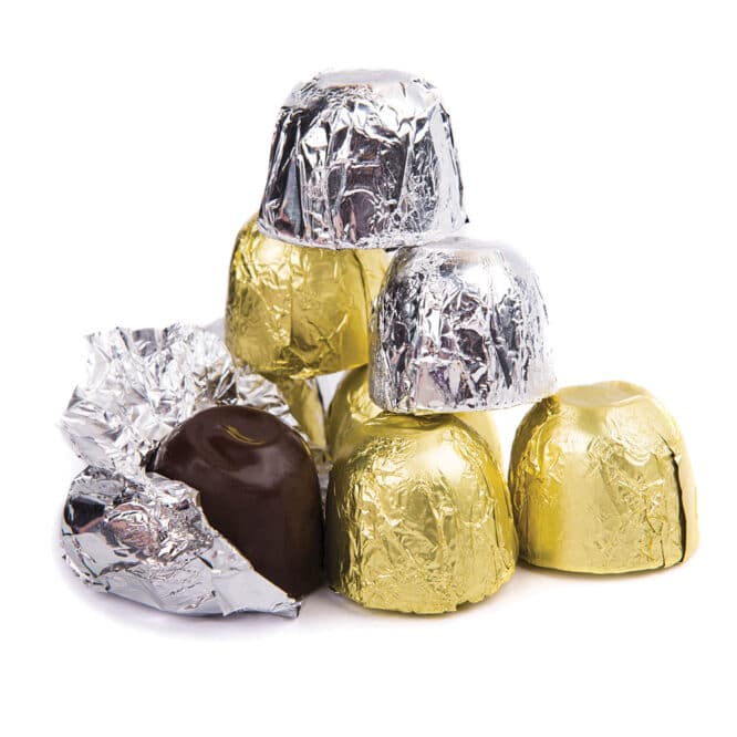 decora-bake-cook-line-feuilles-aluminium-chocolats-10x10-cm-150-pcs image 2