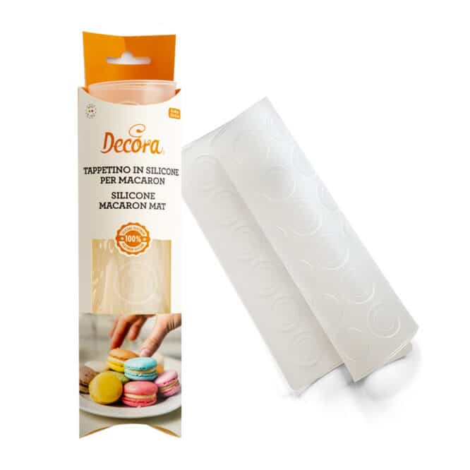 decora-bake-cook-tapis-silicone-macaron-48-cavit-s-30x40-cm image 1