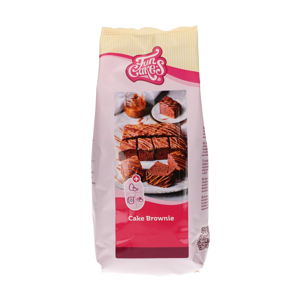 funcakes-mix-for-pr-paration-brownie-chocolat-1-kg-facile image 1
