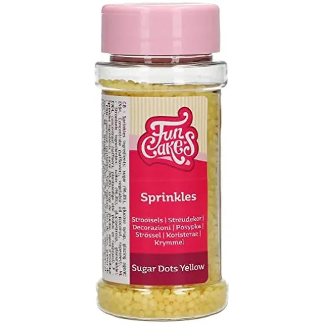 funcakes-granul-s-sucre-jaune-80-g-d-coration-g-teau image 1