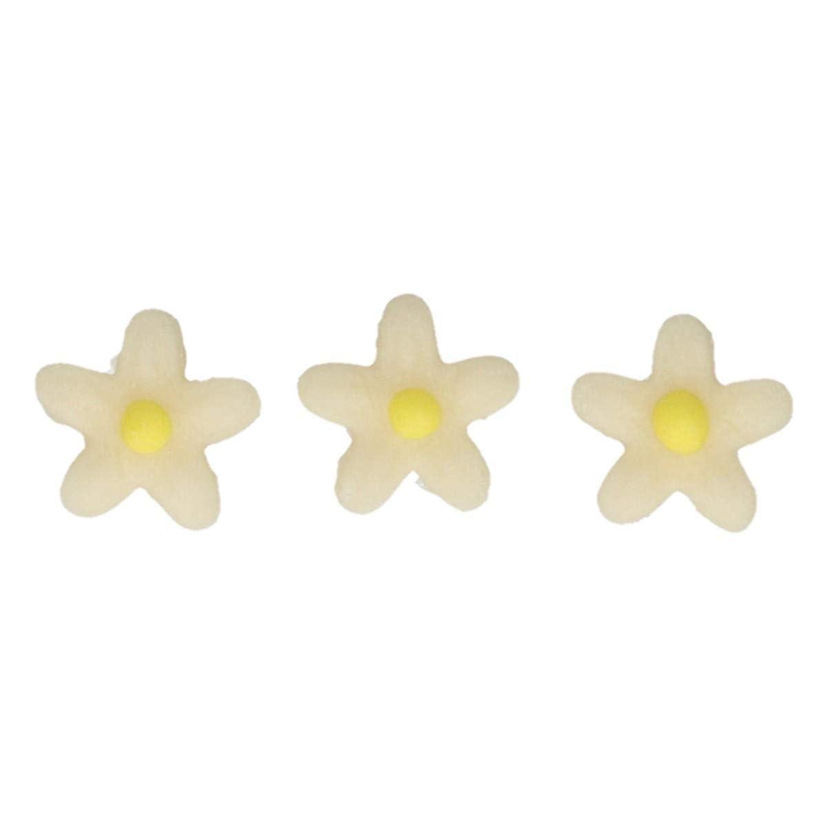 funcakes-marzipan-d-corations-p-te-d-amande-chrysanth-me-blanc-jaune-30-pcs image 4