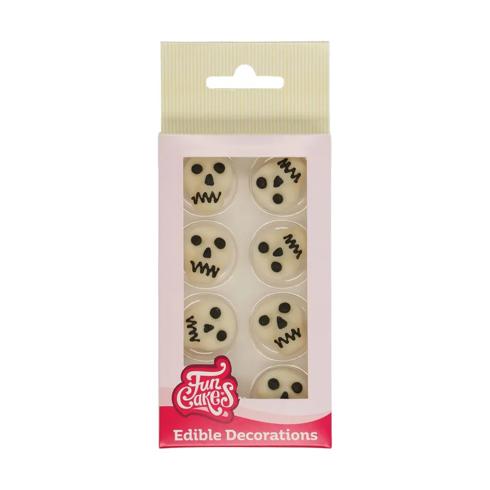 funcakes-skulls-p-te-sucre-8-pi-ces-halloween image 1