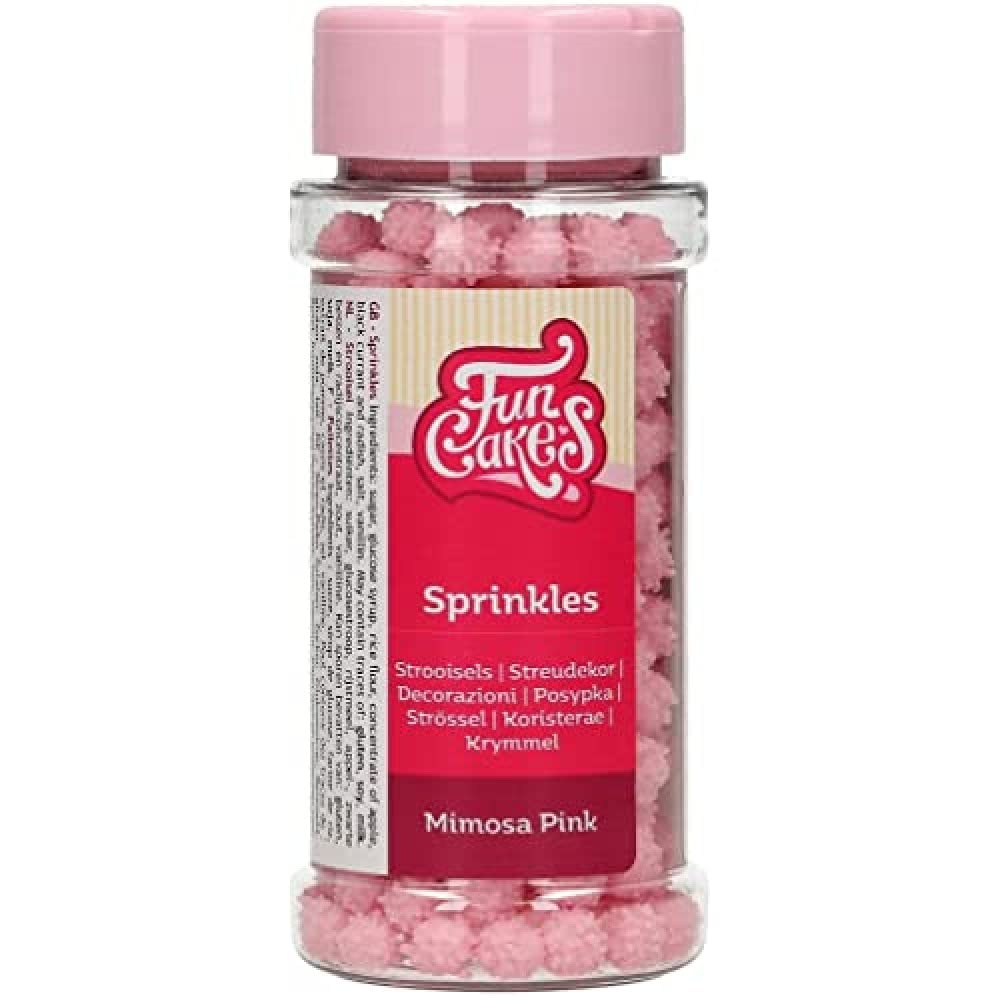 funcakes-mix-for-mimosa-rose-billes-en-sucre-rose-45-g image 1