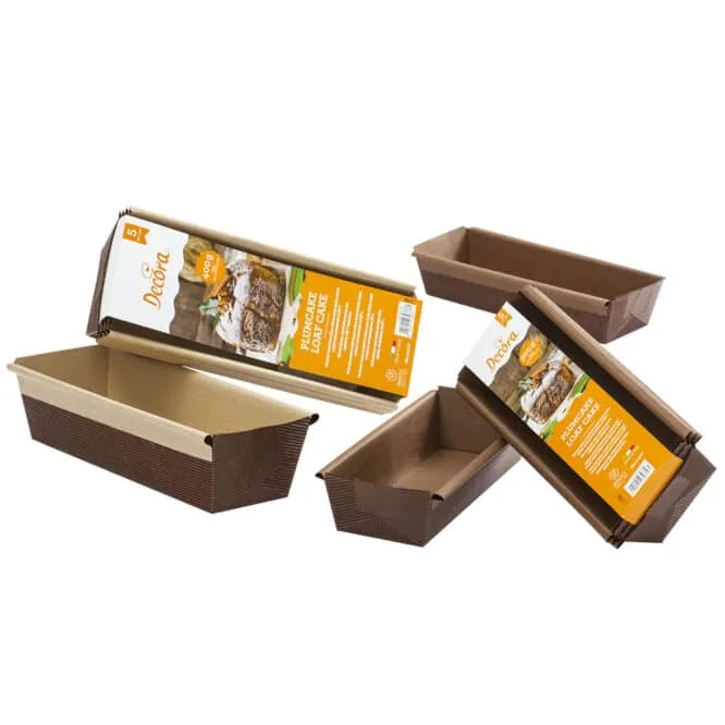 decora-bake-cook-plumcake-moules-papier-cake-x5-four-200-c image 1