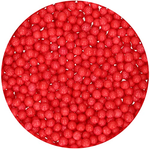funcakes-soft-pearls-perles-en-sucre-rouge-brillant-80-g image 4