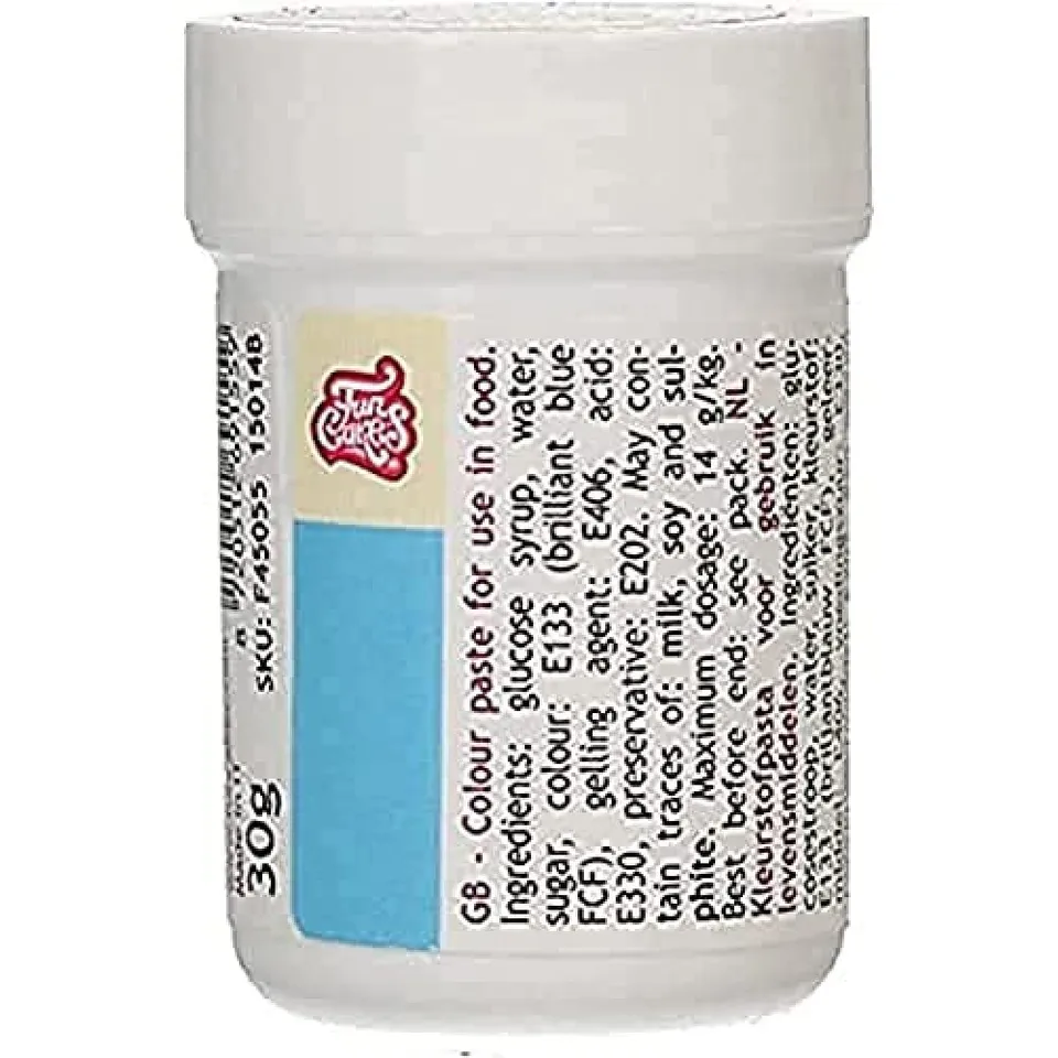 funcakes-colorant-alimentaire-en-p-te-sky-blue-bleu-ciel-30-g image 1
