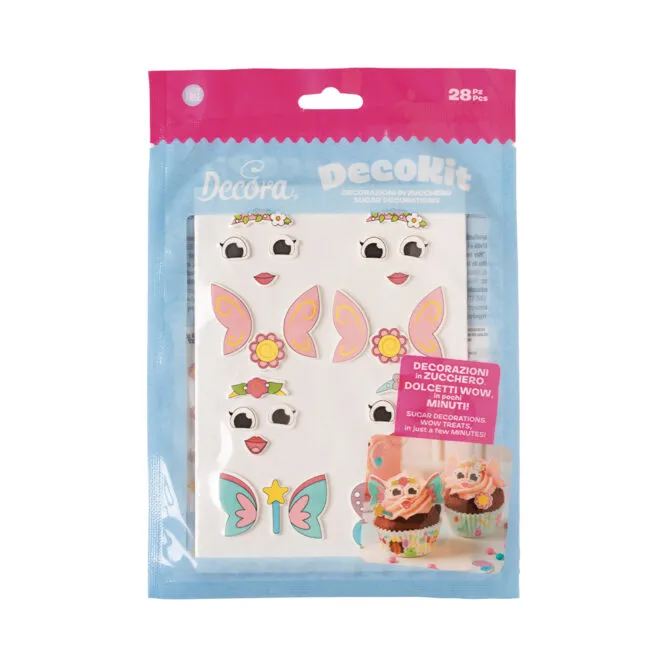 decora-decokit-2d-fees-decor-sucre-28-pieces image 1