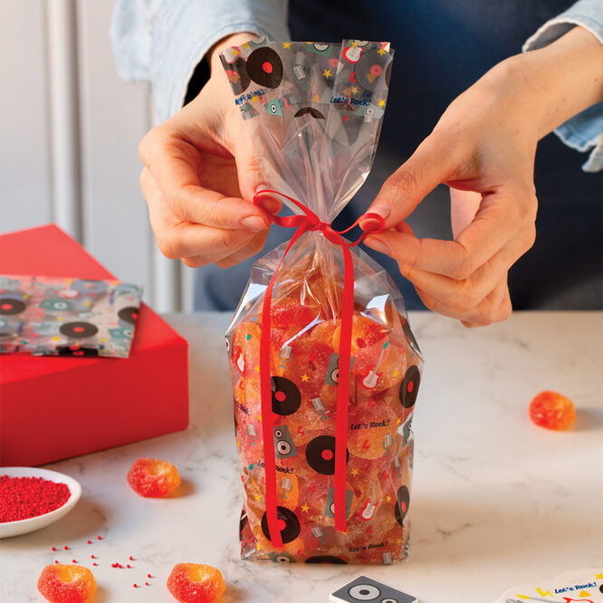 decora-let-s-rock-sachet-plastique-fond-rigide-lot-10 image 2