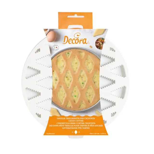 decora-bake-cook-line-grille-tarte-30-cm-plastique image 1