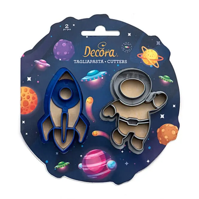 decora-bake-cook-emporte-pi-ces-espace-astronaute-x2 image 1