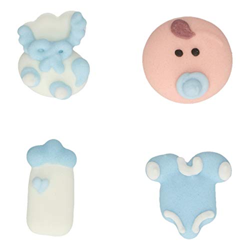 funcakes-baby-boy-d-corations-en-sucre-12-pi-ces-naissance-gar-on image 5
