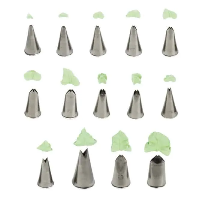 decora-bake-cook-moules-cornets-feuillet-s-inox image 1