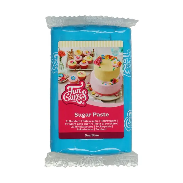 funcakes-covering-paste-p-te-sucre-sea-blue-250-g-vanille image 1