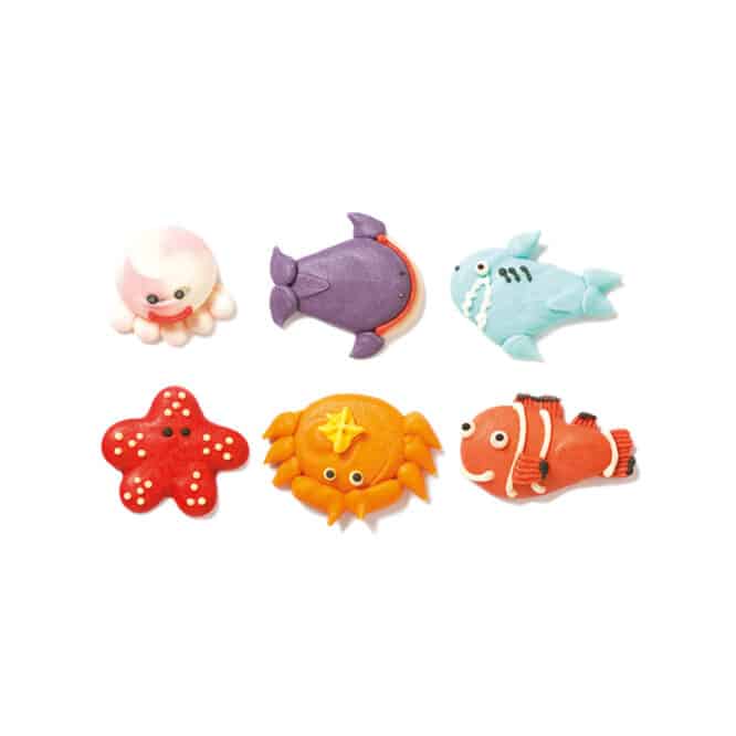 decora-bake-cook-animaux-marins-d-cor-sucre-4-cm-x6 image 2