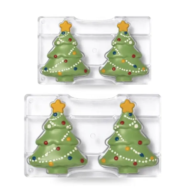 decora-bake-cook-moule-chocolat-sapin-no-l-polycarbonate image 1