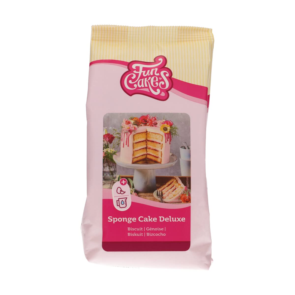 funcakes-mix-pr-paration-g-noise-sponge-cake-deluxe-500-g-vanille image 1