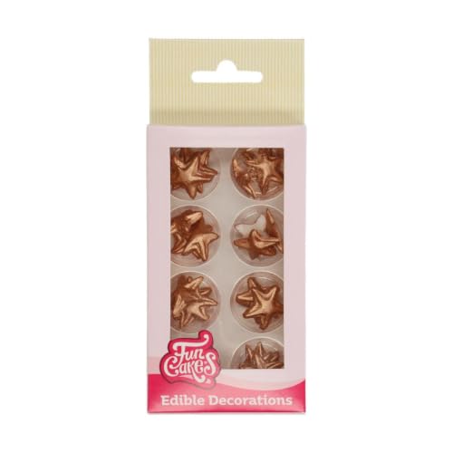 funcakes-d-corations-sucre-toiles-bronze-or-24-pcs-sans-gluten image 3
