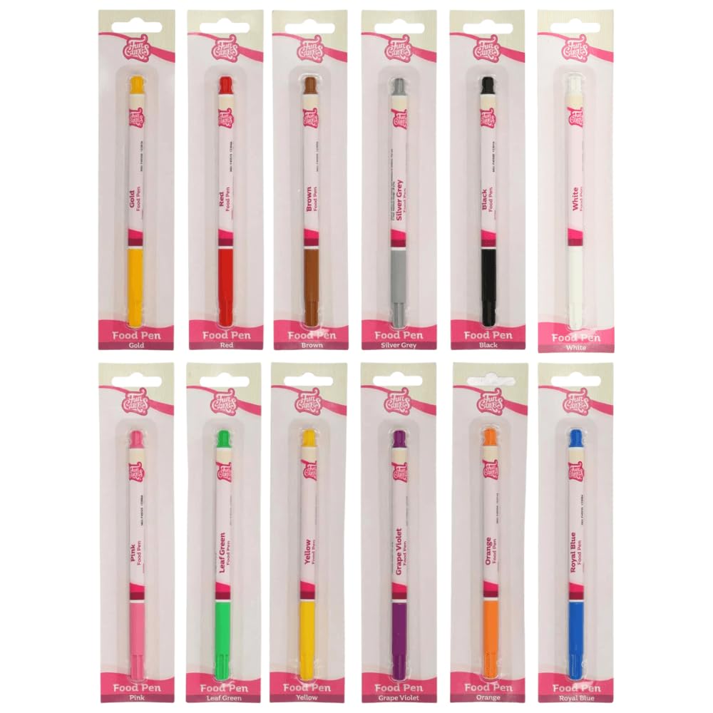funcakes-food-pen-stylo-alimentaire-bleu-royal-1-ml-pointe-flexible image 5