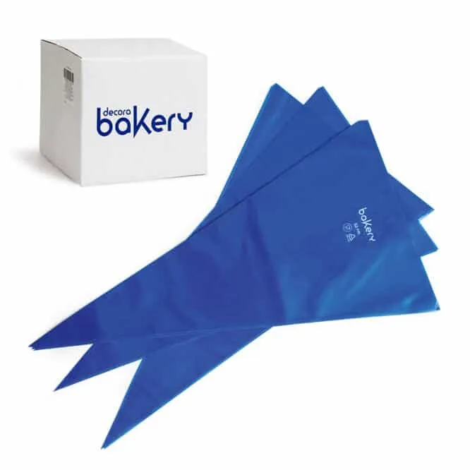 decora-bake-cook-poche-douille-jetable-bleue-100-pi-ces-plastique image 1