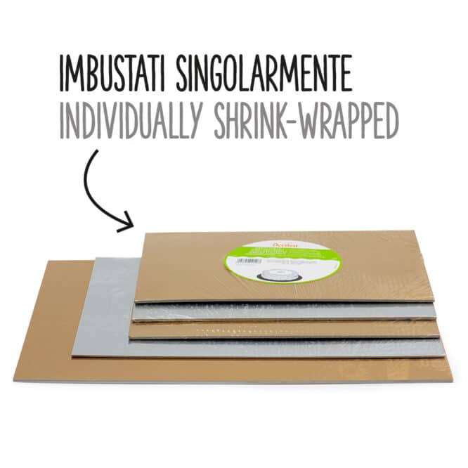 decora-bake-cook-supports-g-teau-rectangulaires-or-argent image 2