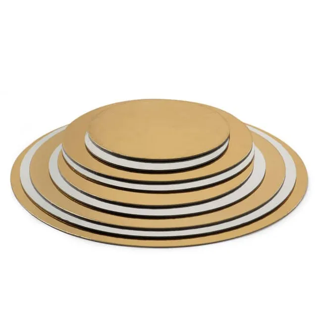 decora-bake-cook-supports-g-teau-ronds-or-argent-fins image 1