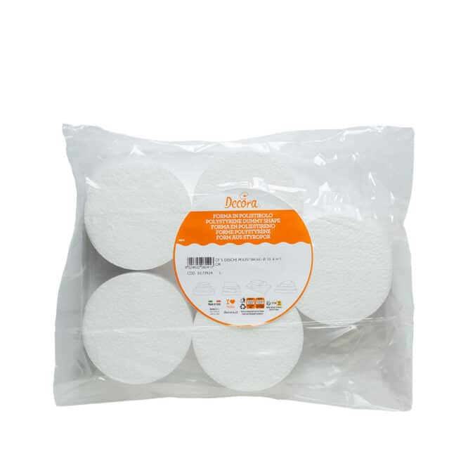 decora-bake-cook-dummy-rond-polystyr-ne-10-cm-lot-5-pcs image 1