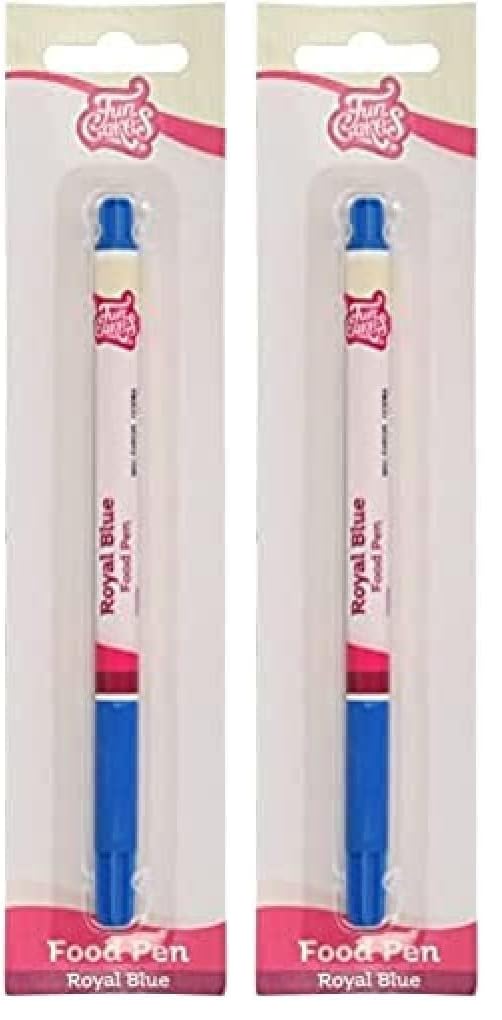 funcakes-food-pen-stylo-alimentaire-bleu-royal-1-ml-pointe-flexible image 6