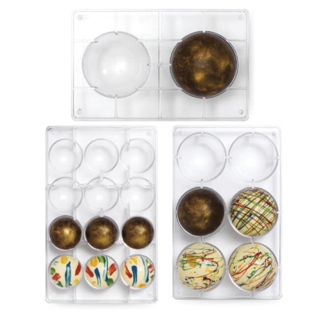 decora-bake-cook-line-mezza-sfera-moule-chocolat-demi-sph-re image 1