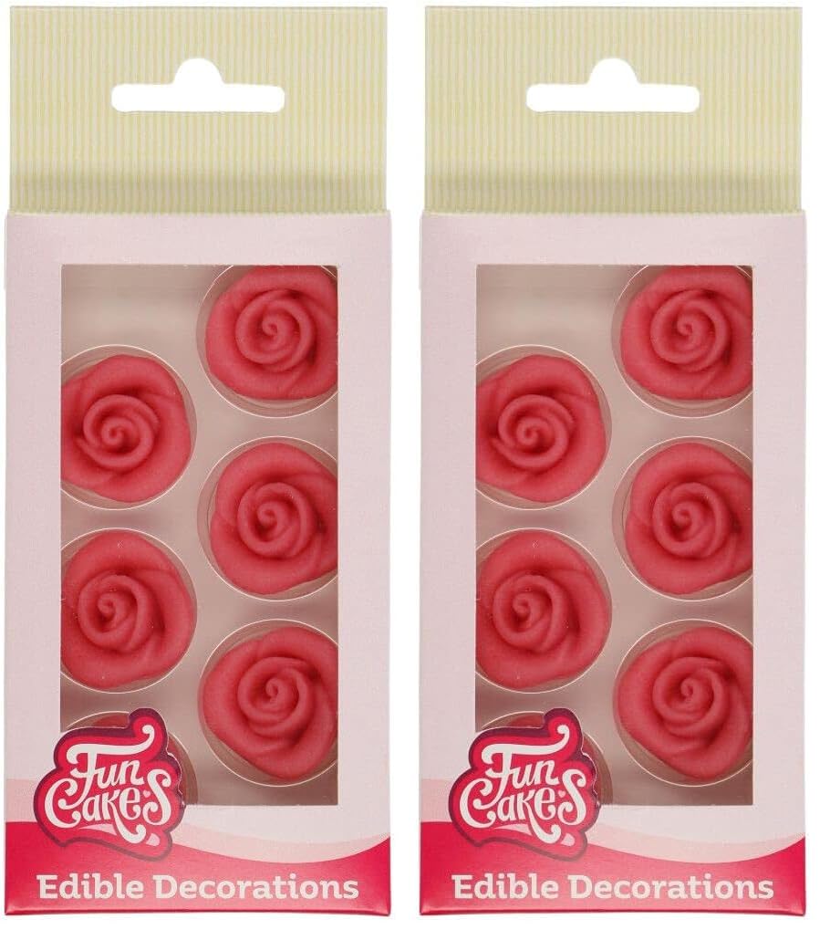 funcakes-marzipan-roses-blanches-2-5-cm-set-6 image 4