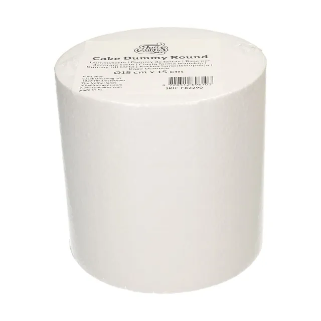 funcakes-cake-dummy-round-faux-g-teau-polystyr-ne-15-cm image 1