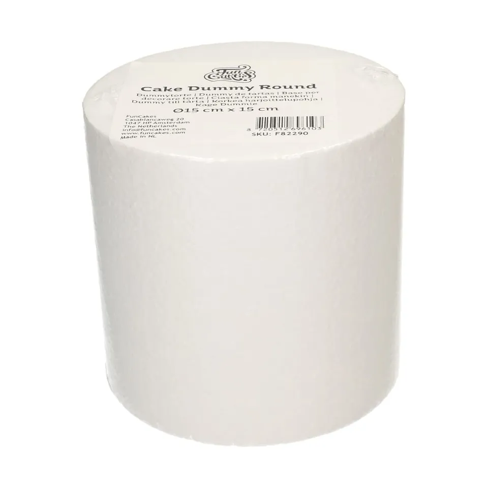 funcakes-cake-dummy-round-faux-g-teau-polystyr-ne-15-cm image 1
