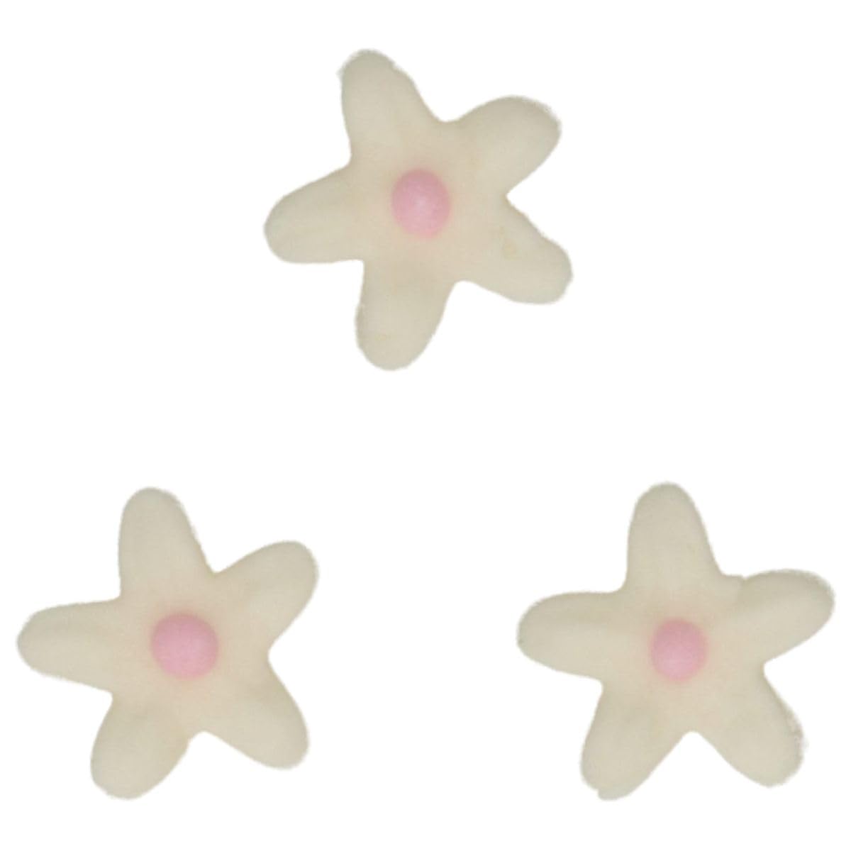 funcakes-marzipan-chrysanthemum-d-corations-en-sucre-blanc-rose-30-pcs image 2