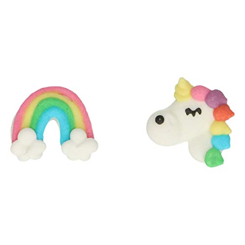 funcakes-rainbow-figurines-sucre-licorne-12-pi-ces image 6