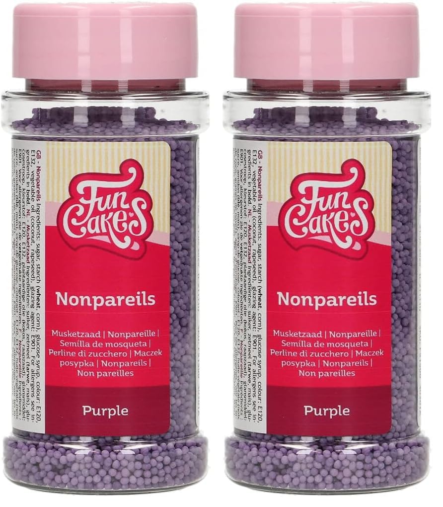funcakes-3d-sprinkle-medley-nonpareils-purple-billes-sucre-80-g image 3