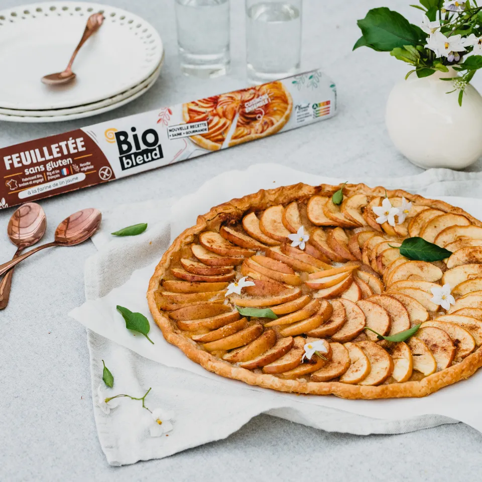 biobleud-sans-gluten-tarte-aux-pommes-bio image 1