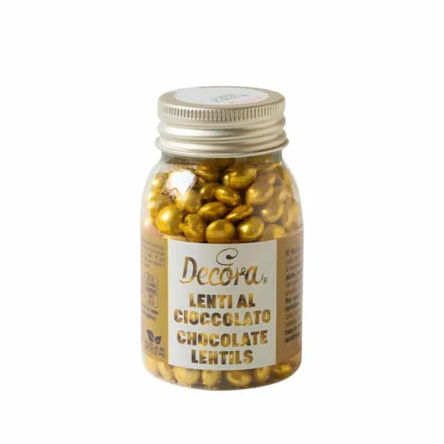 decora-bake-cook-mini-lentilles-chocolat-lait-or-80g image 1