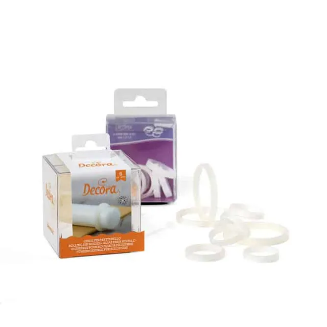 decora-bake-cook-guides-rouleau-p-te-sucre-4-paisseurs image 1
