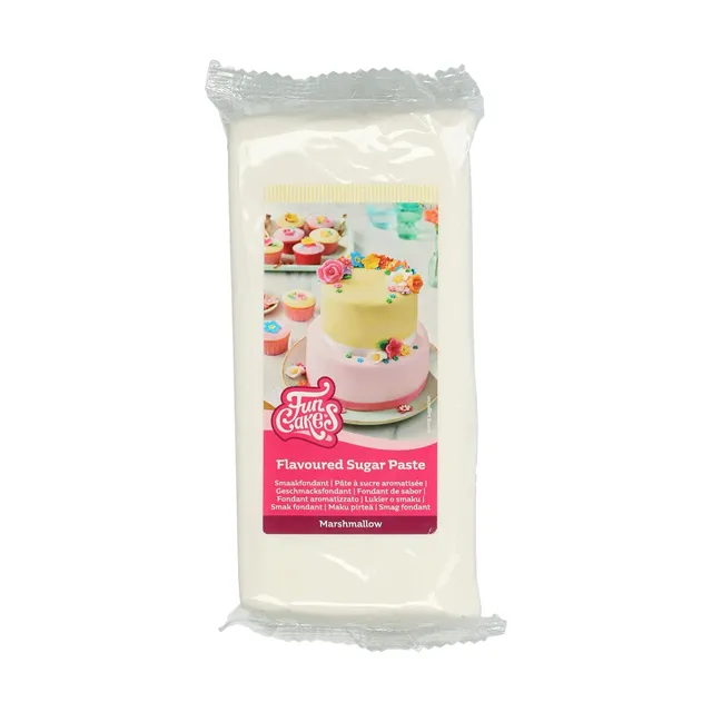 funcakes-flavoured-sugar-paste-marshmallow-p-te-1-kg image 1