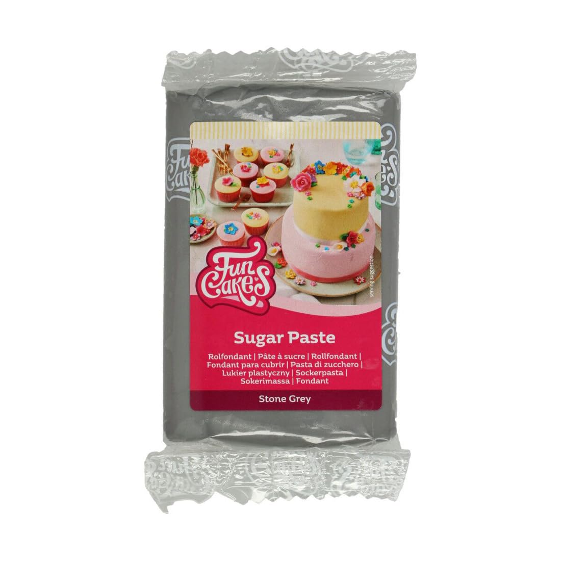 funcakes-covering-paste-p-te-sucre-gris-stone-grey-250-g image 1