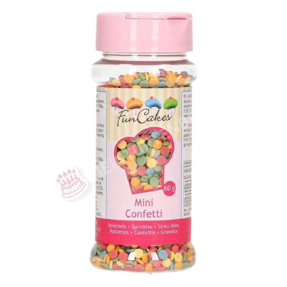 funcakes-cake-lace-mini-confetti-sucre-60g-couleurs image 3